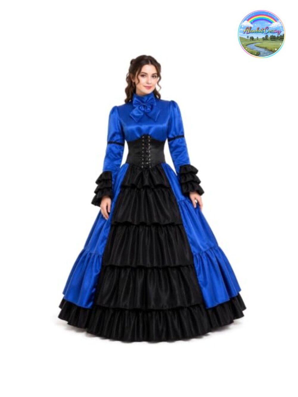 GRACEART Victorian Rococo Gothic Costume Dress